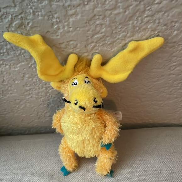 Vintage 2001 Dr. Seuss 2 Plush Finger Puppets - Picture 5 of 11